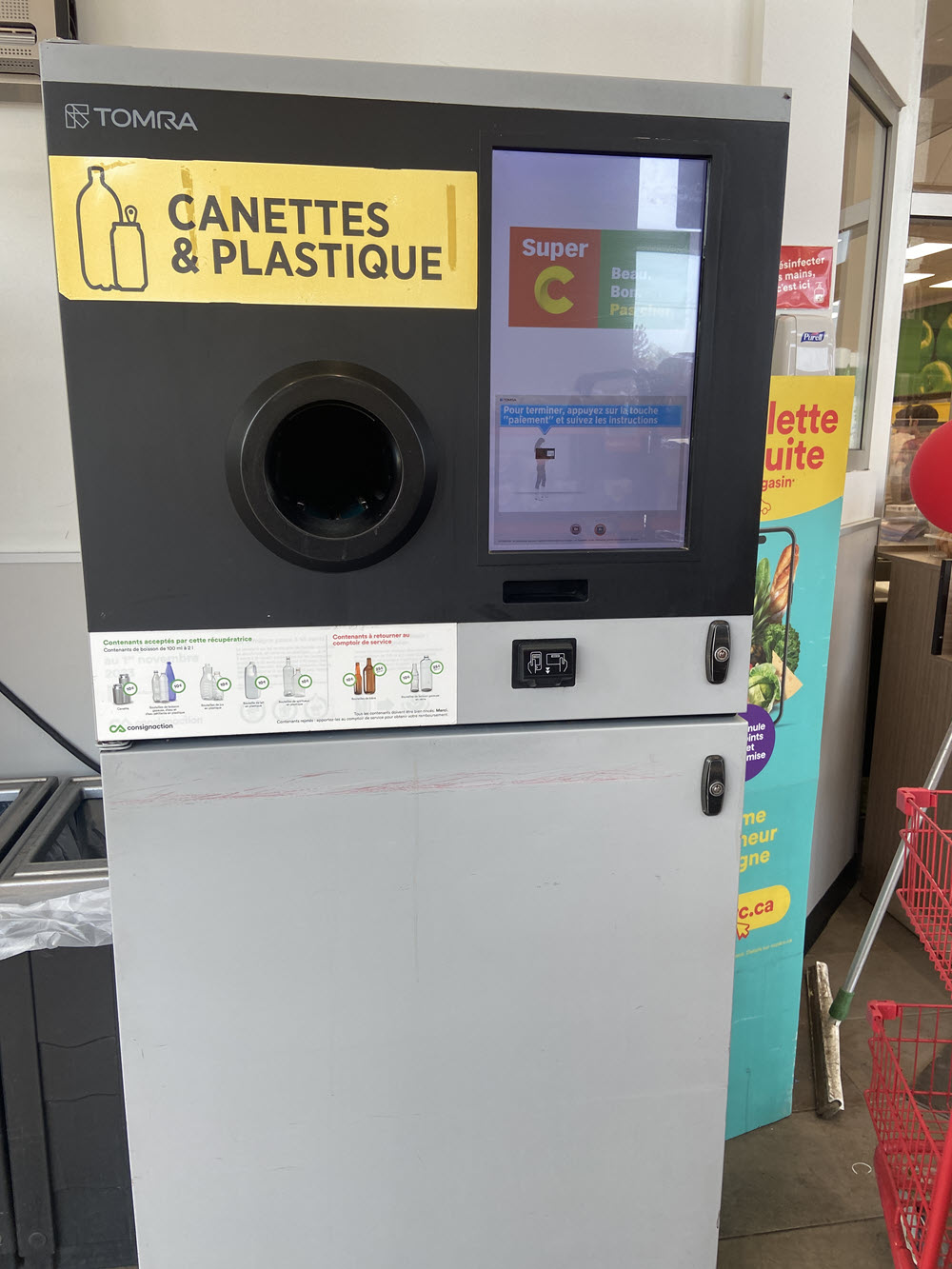 Rigaud Automated Bottle Return